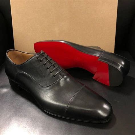 men's shoes red soles